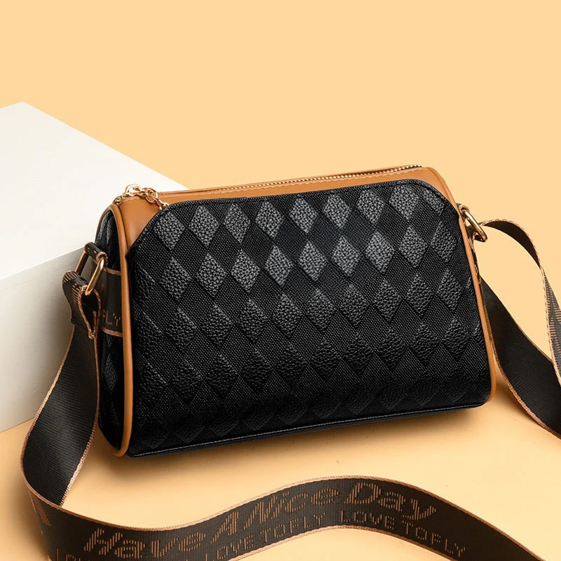 Mini sac à bandoulière pour femme avec fermeture éclair - Image 4