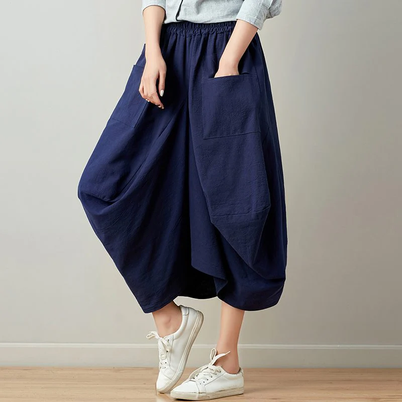 Pantalon Ample à Jambes Larges - Image 2
