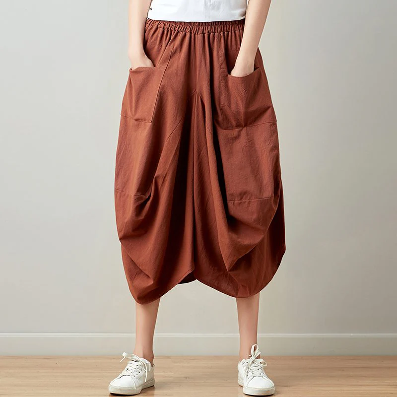 Pantalon Ample à Jambes Larges - Image 3