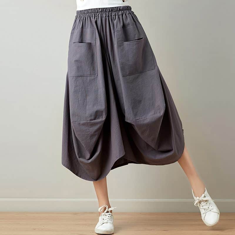 Pantalon Ample à Jambes Larges - Image 4