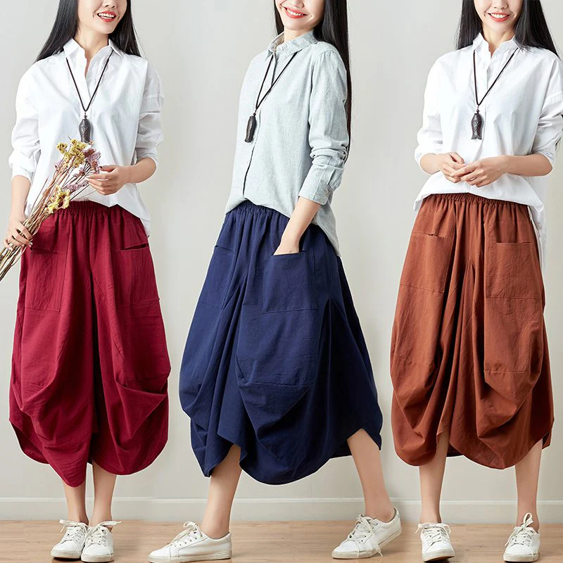 Pantalon Ample à Jambes Larges - Image 5