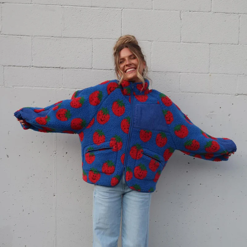 Mira – Veste ample à manches longues avec zip et poches - Image 6