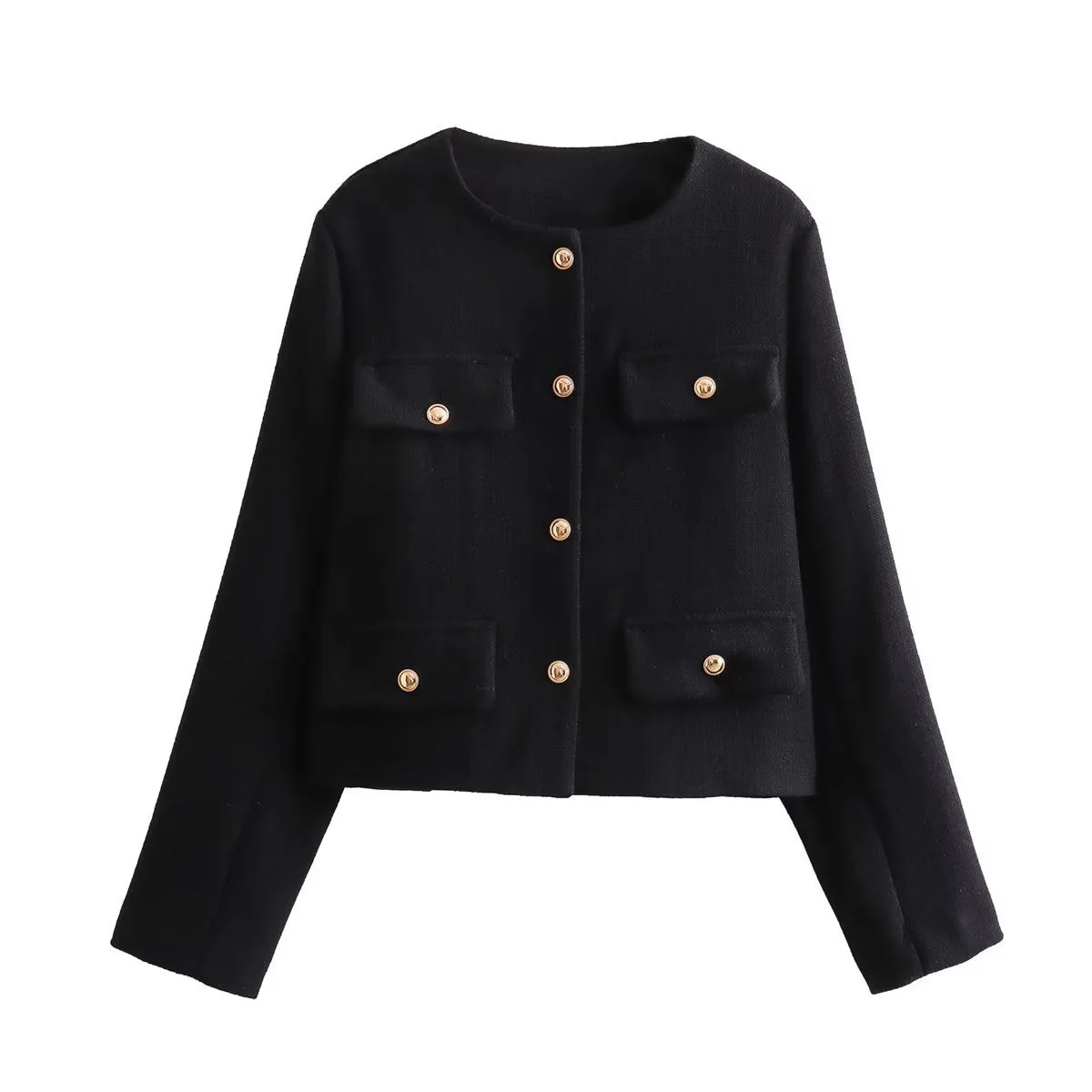 Mira - Veste élégante à manches longues avec design boutonné - Image 3