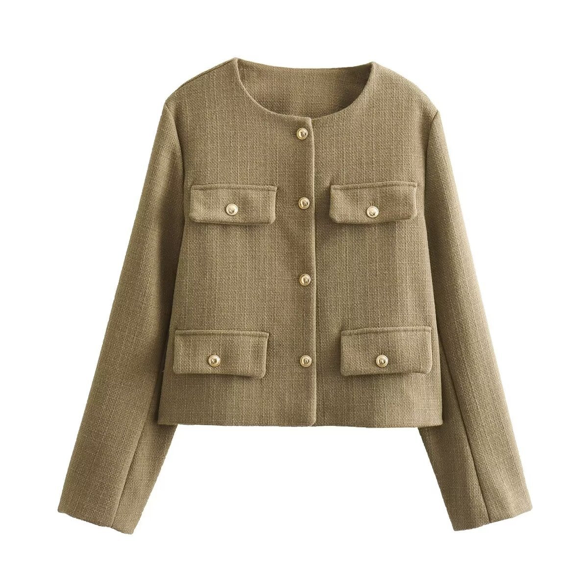 Mira - Veste élégante à manches longues avec design boutonné - Image 5
