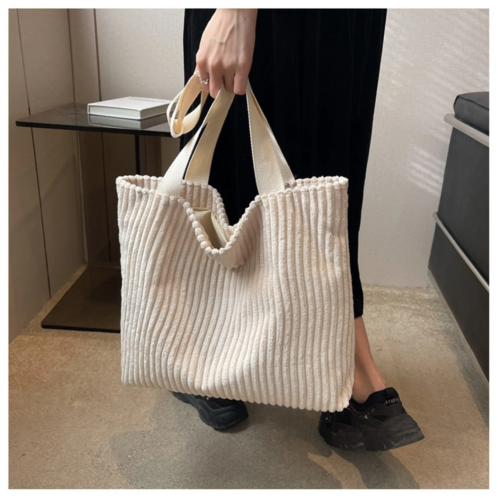 Sac à bandoulière élégant pour shopping - Image 3