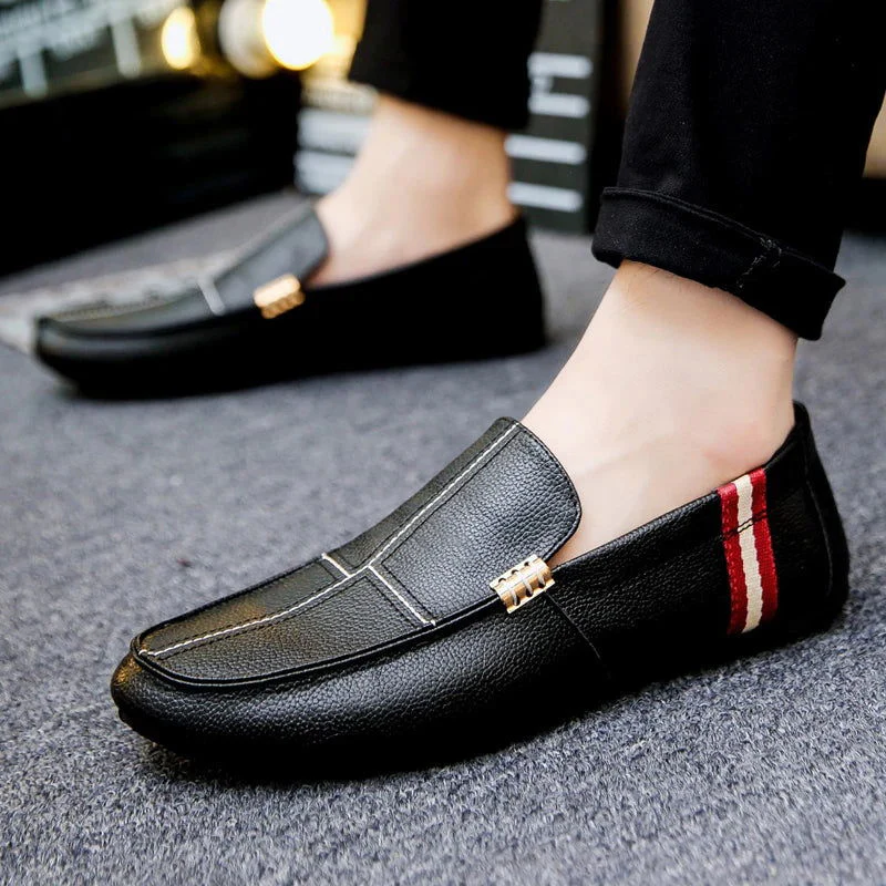 Mocassins à enfiler pour homme avec bout rond - Image 7