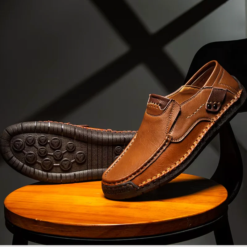 Mocassins à enfiler pour homme avec design léger - Image 12