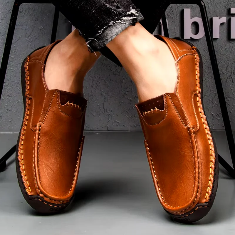 Mocassins à enfiler pour homme avec design léger - Image 15