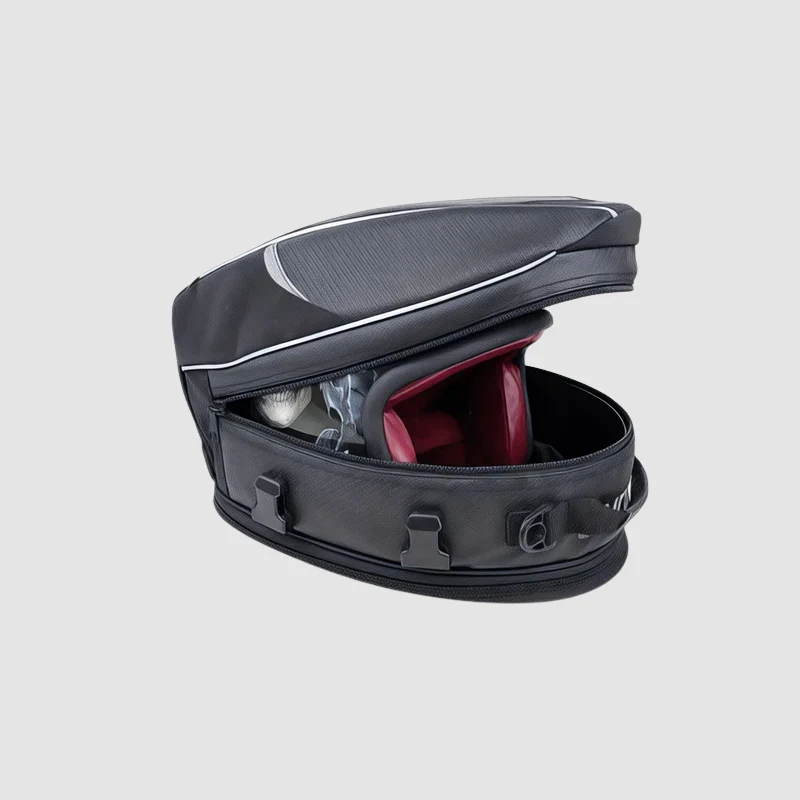 Sacoche de selle moto grande capacité avec sangles réglables - Image 4