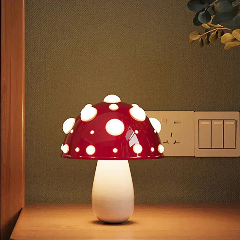 Lampe de table LED champignon sans fil - Image 8