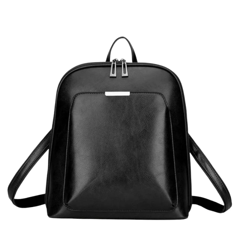 Sac à dos grande capacité avec sangle réglable + fermeture éclair - Image 2