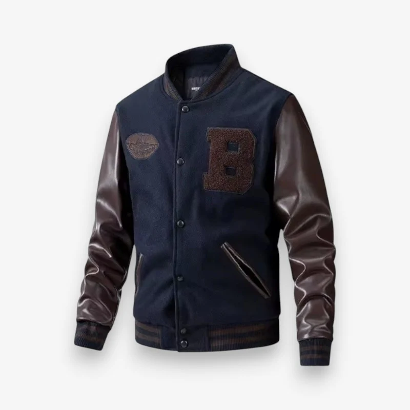 Bomber manches longues col montant avec poches - Image 3