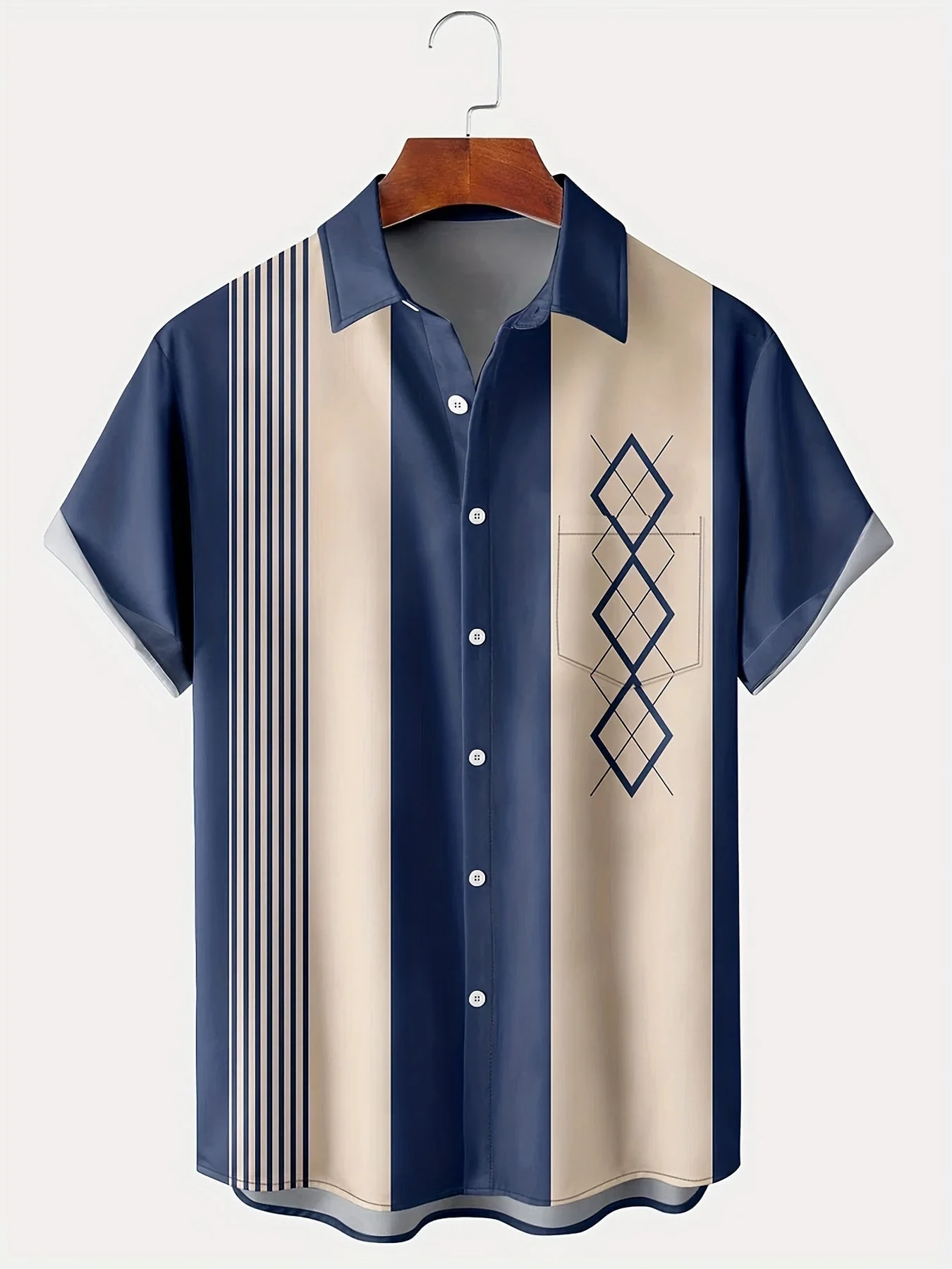 Chemise femme manches courtes boutonnée - Image 2
