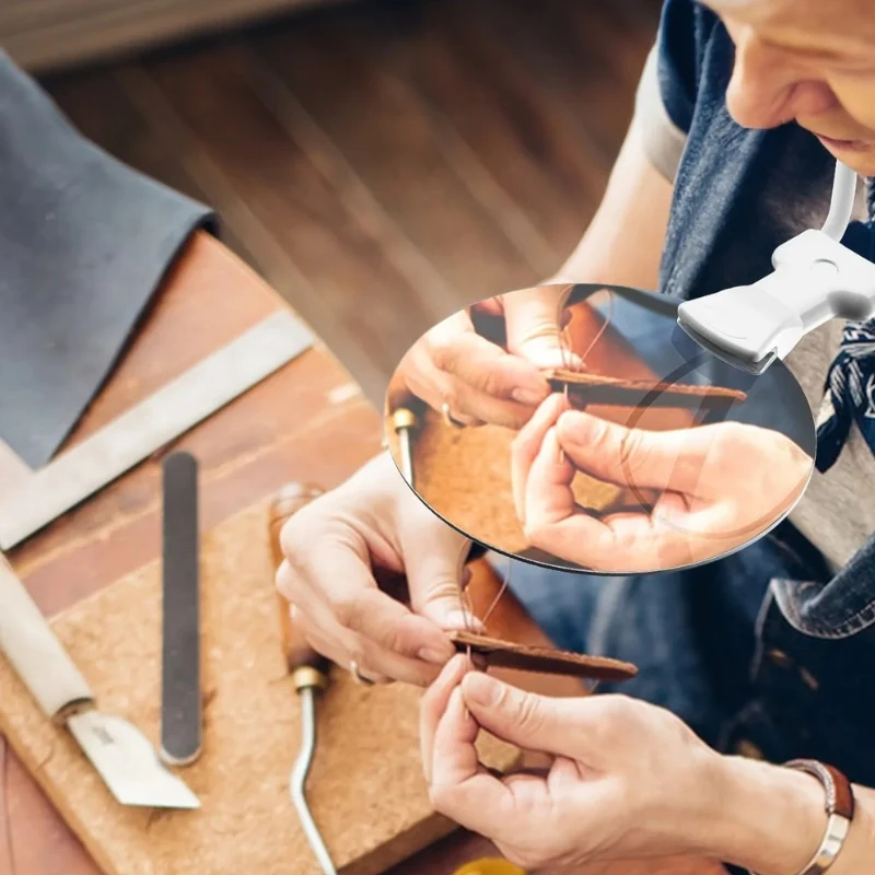 NeckWear – Loupe Ajustable Portée autour du Cou pour la Couture - Image 4