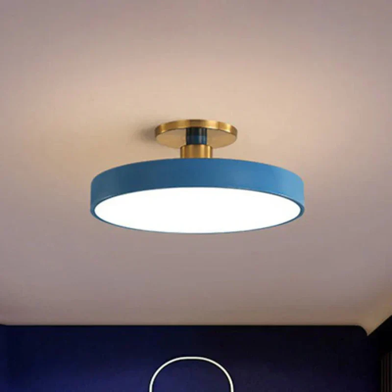 Plafonnier rond décoratif en métal - Image 10