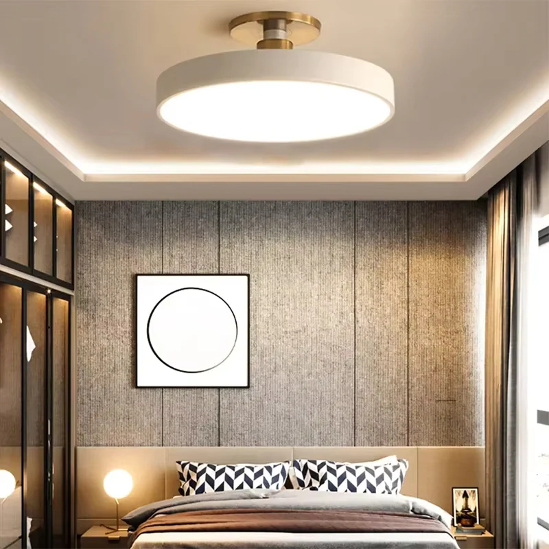 Plafonnier rond décoratif en métal - Image 8