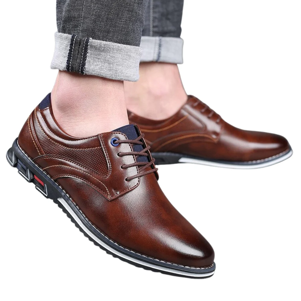 Chaussures Décontractées à Lacets avec Semelle Texturée - Image 2