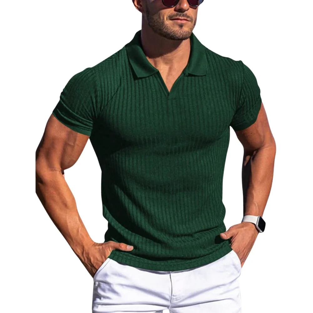 Chemise à Manches Courtes Slim