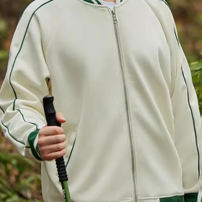 Veste homme manches longues zippée avec poignets côtelés - Image 7