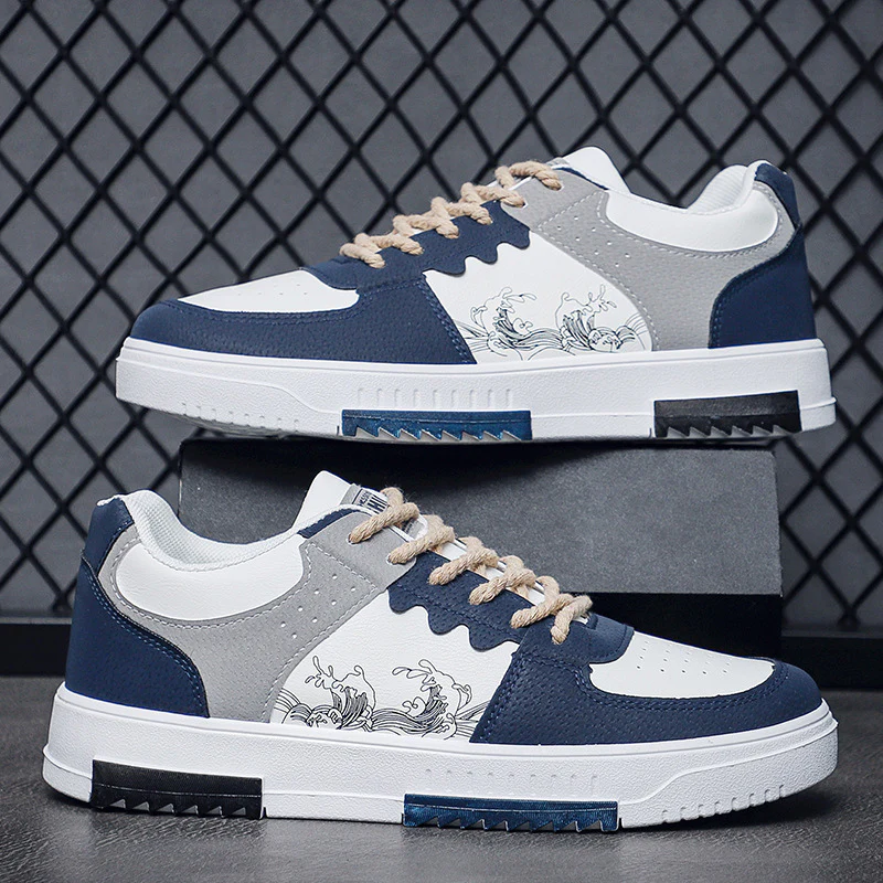 Noah – Chaussures à bout rond avec fermeture à lacets et semelle antidérapante - Image 4