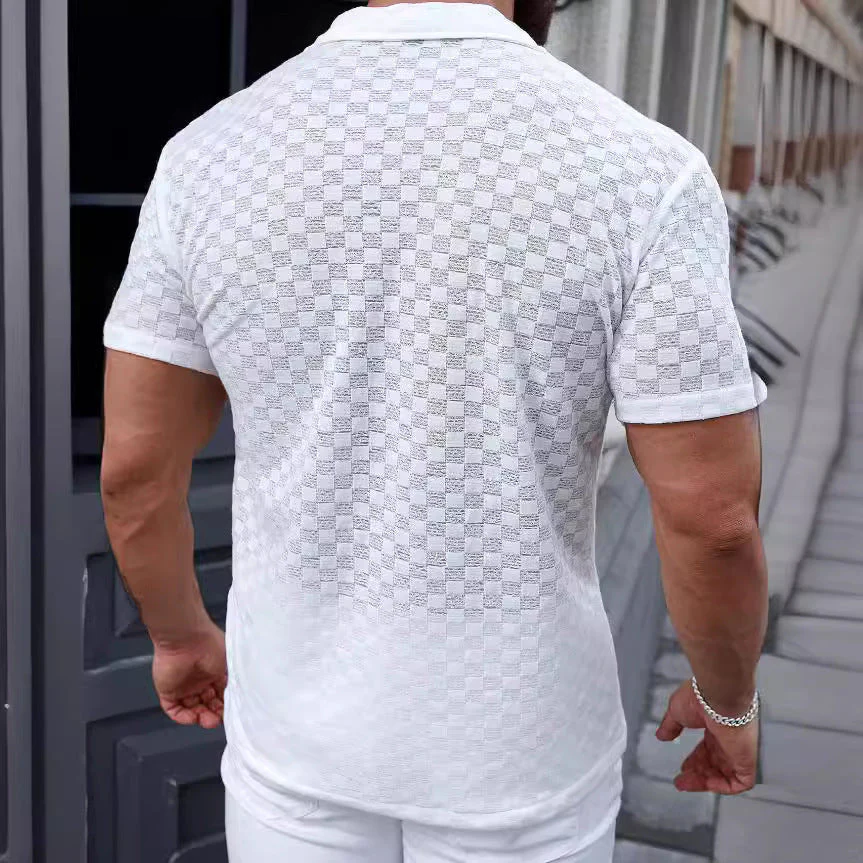 Noah – Chemise Homme Chic à Manches Courtes - Image 3