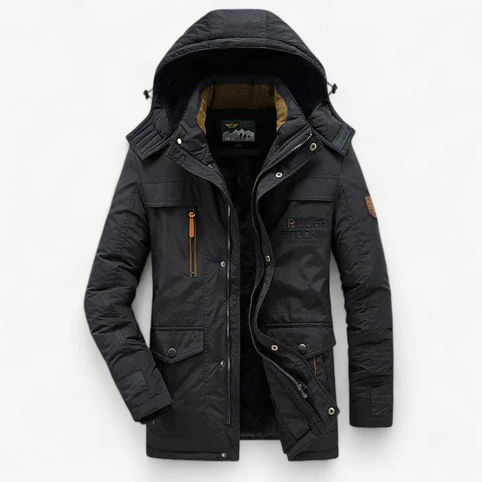 Veste Noah à capuche doublée polaire