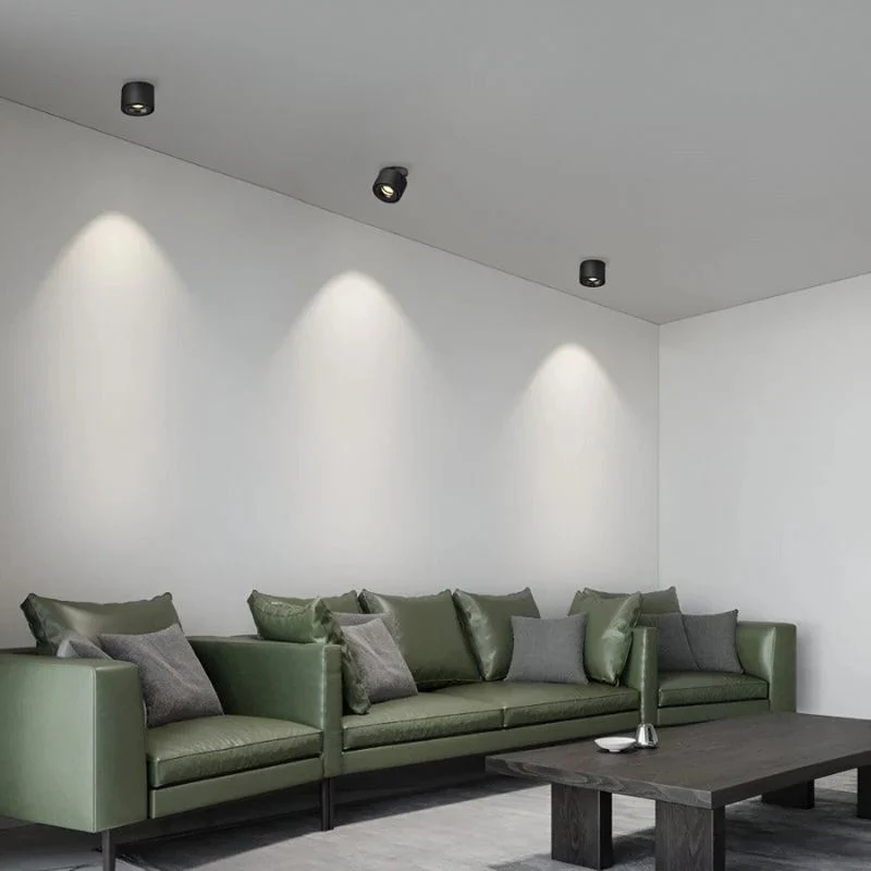 Plafonnier LED rotatif rond - Image 7