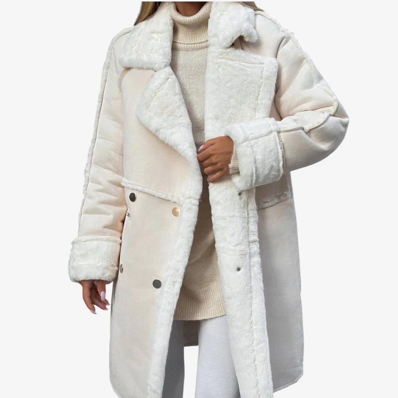 Manteau ample manches longues