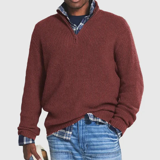 Pull zippé élégant en cachemire - Image 5