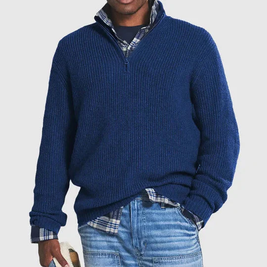 Pull zippé élégant en cachemire - Image 6