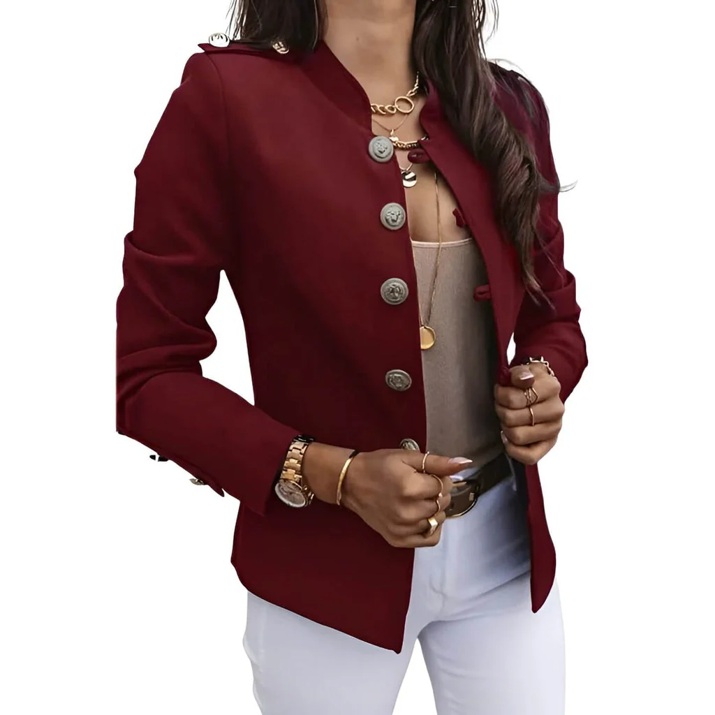 Olivia - Manteau polyvalent boutonné femme - Image 5