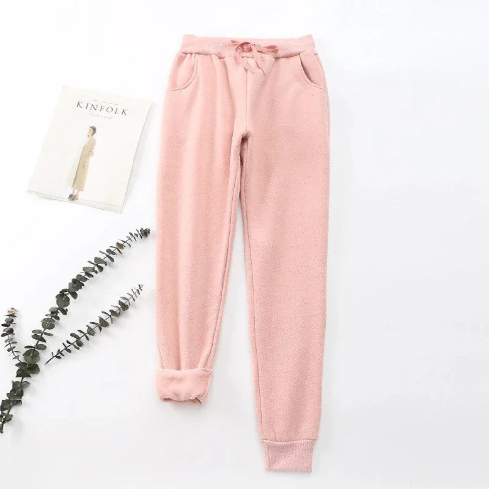 Pantalon confort à revers avec taille ajustabl