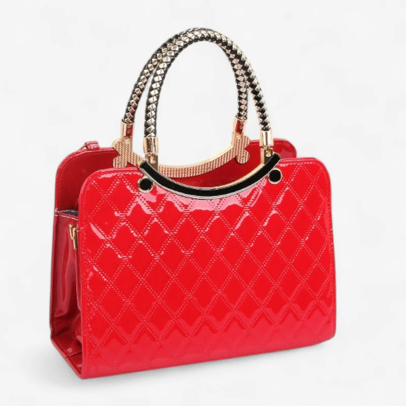 Sac à épaule en cuir 2-en-1 avec bretelles réglables - Image 2