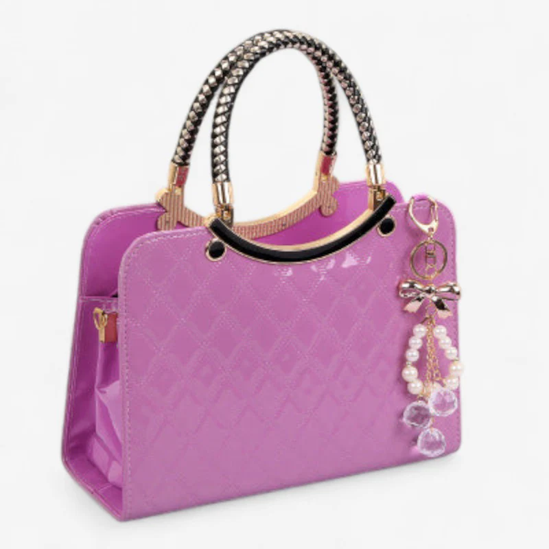 Sac à épaule en cuir 2-en-1 avec bretelles réglables - Image 5