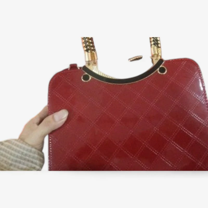 Sac à épaule en cuir 2-en-1 avec bretelles réglables - Image 6