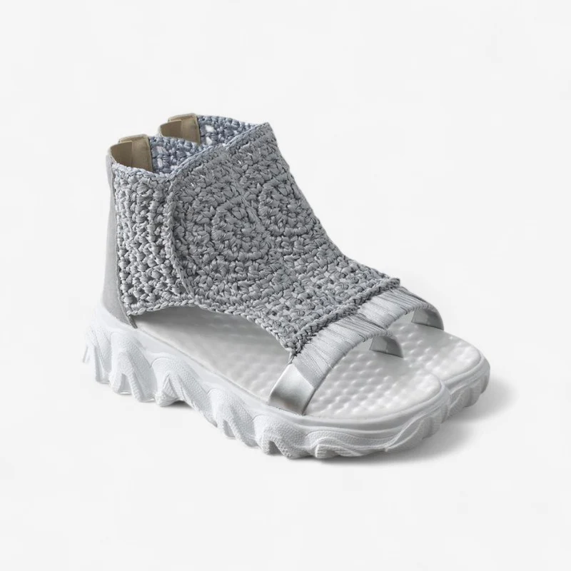 Sandales femme en maille à enfiler - Image 2