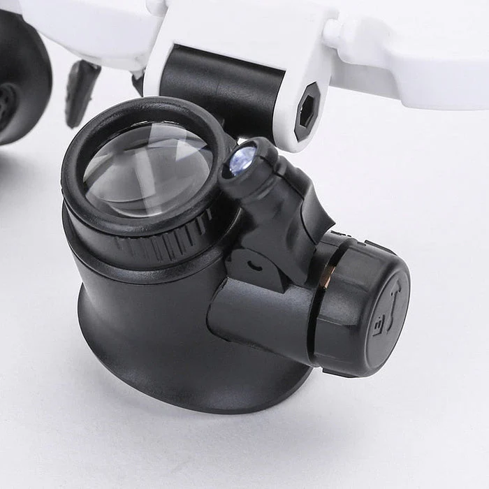 Loupe avec lentille ajustable & lumières LED - Image 5
