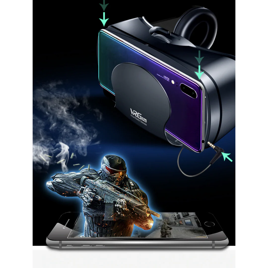 Casque VR smartphone avec lentille grand angle plein écran - Image 6