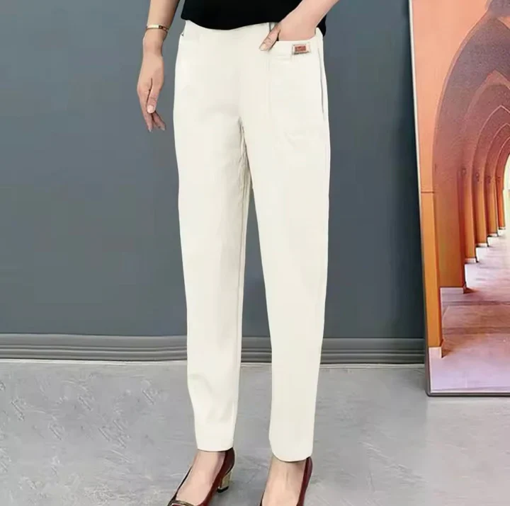 Oriana - Pantalon droit femme avec poches - Image 7