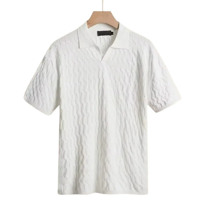 Chemise à manches courtes avec col classique