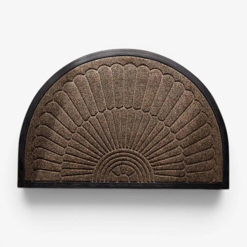 Paillasson demi-lune antidérapant pour entrée - Image 2