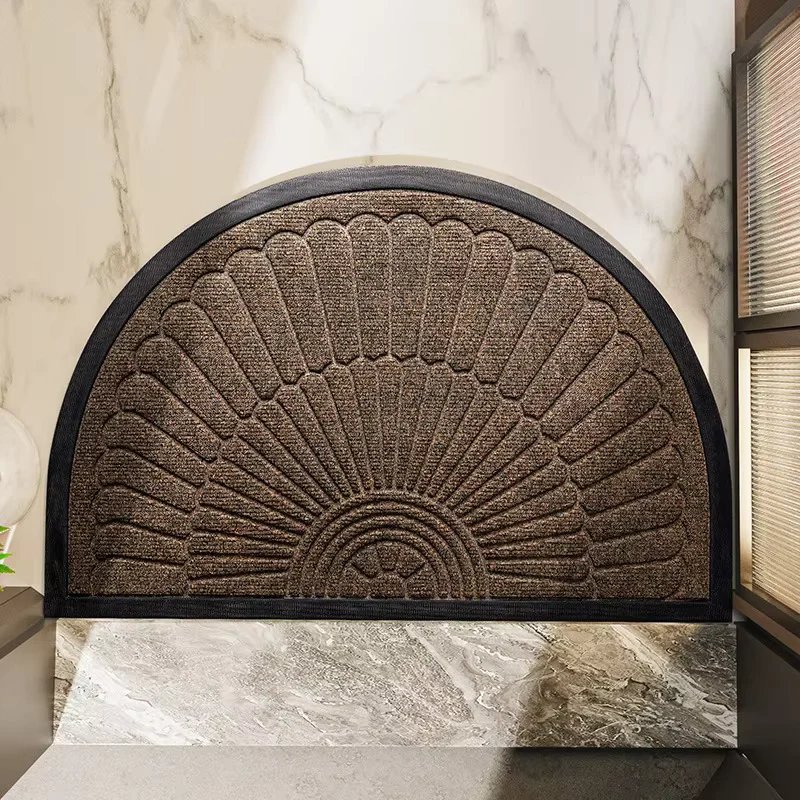 Paillasson demi-lune antidérapant pour entrée - Image 4