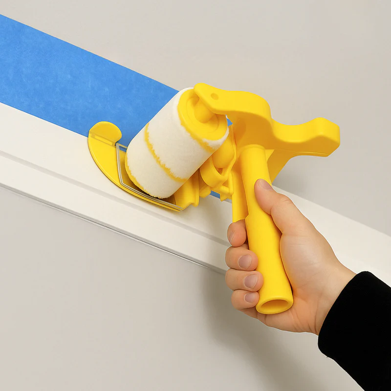 Rouleau appliqueur et pinceau de bordure pour peinture murale - Image 4