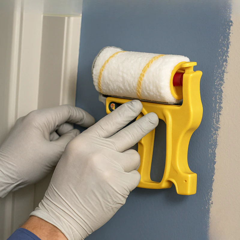 Rouleau appliqueur et pinceau de bordure pour peinture murale - Image 6