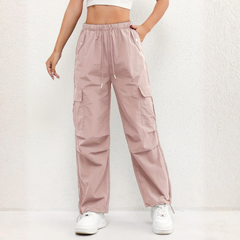 Pantalon femme coupe large avec multiples poches - Image 12