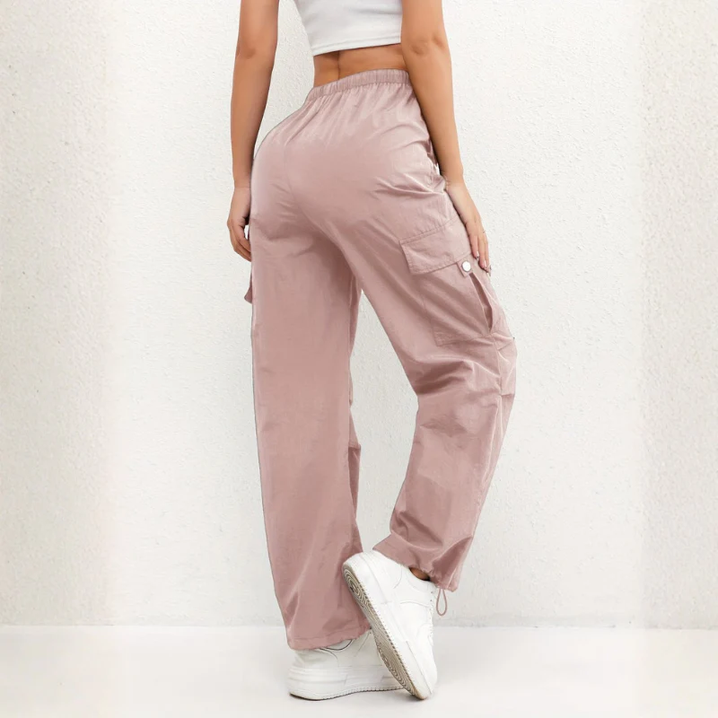 Pantalon femme coupe large avec multiples poches - Image 13