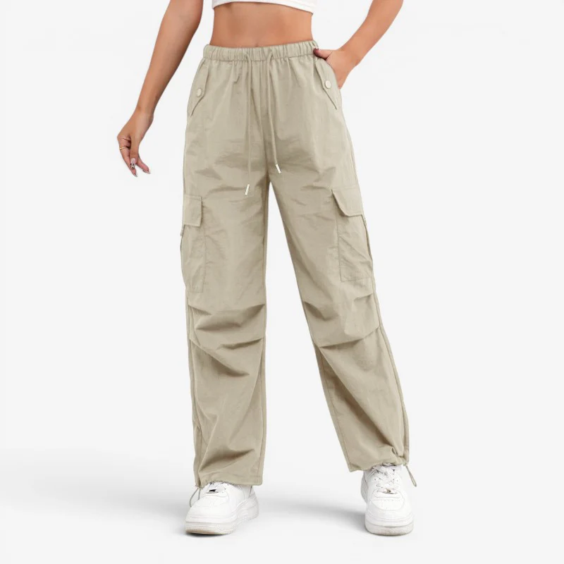 Pantalon femme coupe large avec multiples poches - Image 6