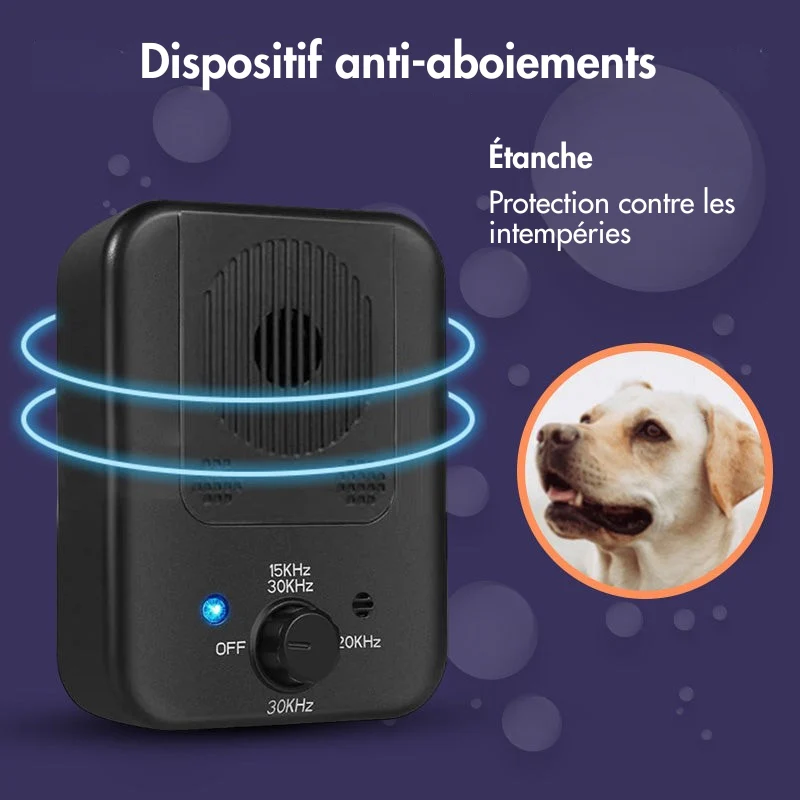 Dispositif de contrôle des aboiements USB avec technologie ultrasonique - Image 5