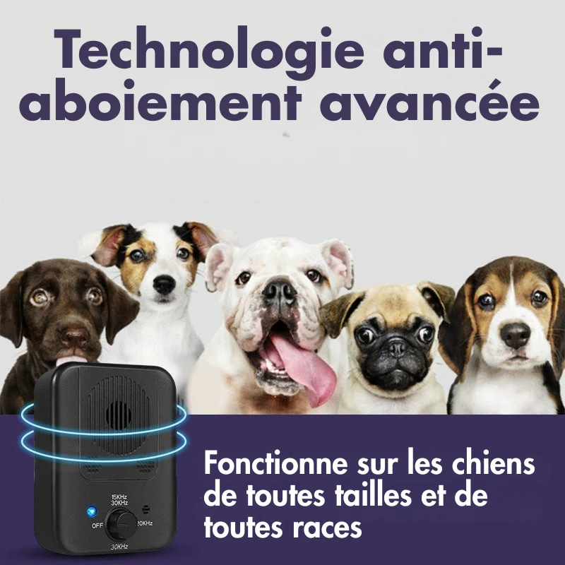 Dispositif de contrôle des aboiements USB avec technologie ultrasonique - Image 6