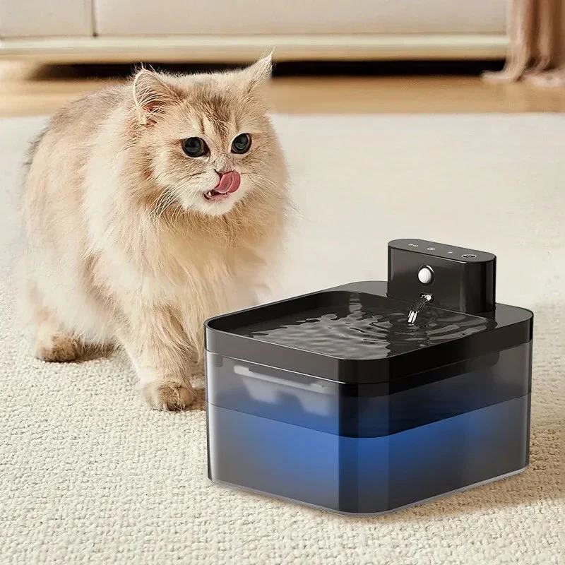Fontaine à eau sans fil pour chat avec USB - Image 2